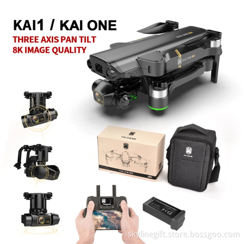 Kai One Pro Drone 8k Hd Mechanical 5g Wifi Gps Professional Aerial Photography Rc Quadcopters Remote Control Drone